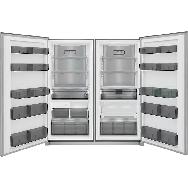 19 Cu. Ft. Stainless Single-Door Refrigerator