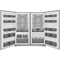 19 Cu. Ft. Stainless Single-Door Refrigerator