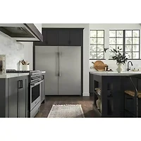 19 Cu. Ft. Stainless Single-Door Refrigerator