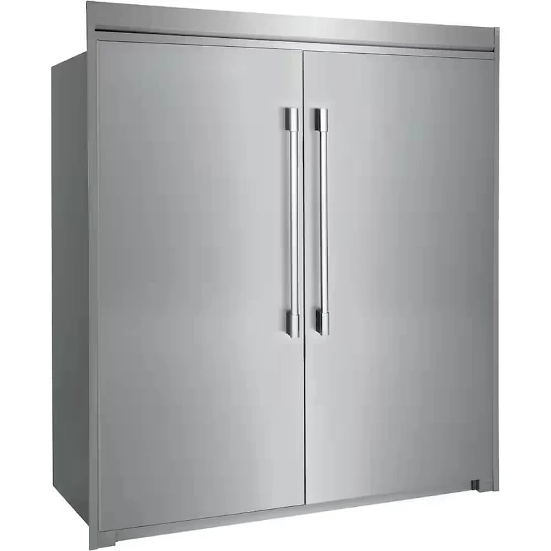 19 Cu. Ft. Stainless Single-Door Refrigerator