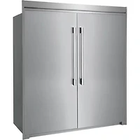 19 Cu. Ft. Stainless Single-Door Refrigerator