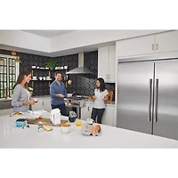 19 Cu. Ft. Stainless Single-Door Refrigerator