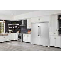 19 Cu. Ft. Stainless Single-Door Freezer