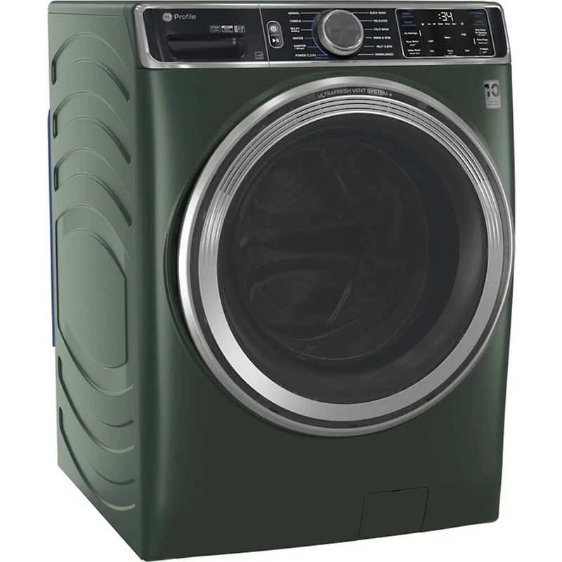 5.5 Cu. Ft. Jade Green Front Load Smart Steam Washer