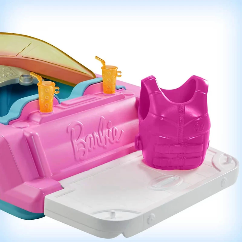 Barbie Boat With Puppy and Accessories