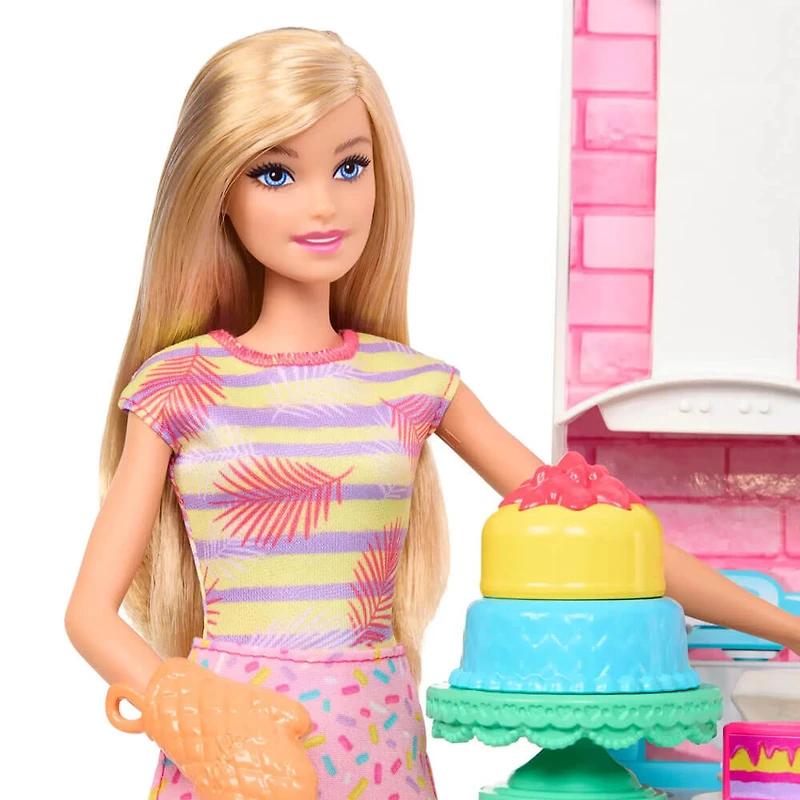 Barbie Celebration Baking Fun Playset with Dolls