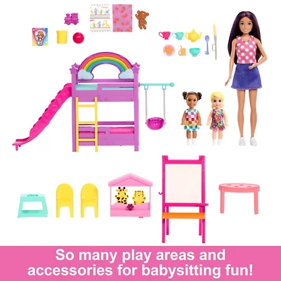 Barbie Skipper Babysitters Inc Ultimate Daycare Playset