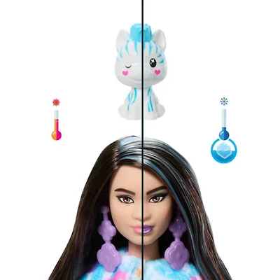 Barbie Cutie Reveal Zebra Doll