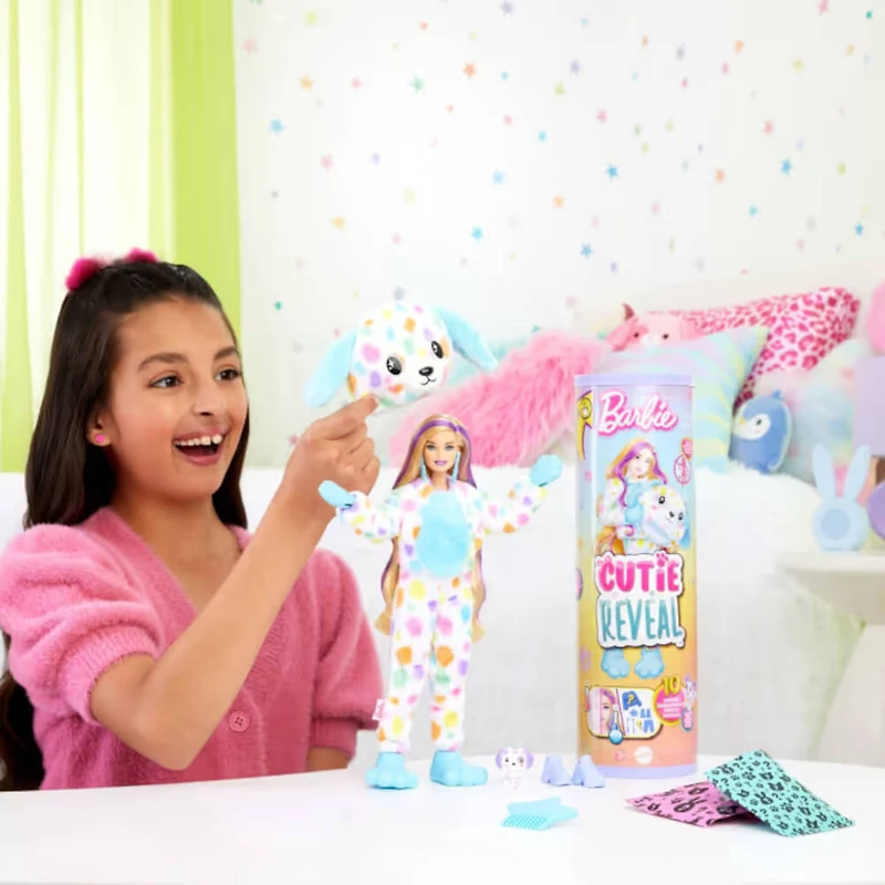Barbie Cutie Reveal Dalmatian Doll