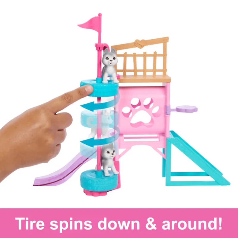 Barbie And Stacie To The Rescue Puppy Playground Playset