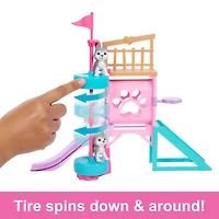 Barbie And Stacie To The Rescue Puppy Playground Playset