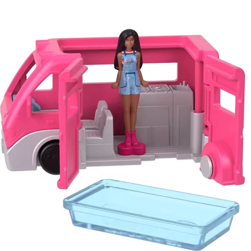 Barbie Mini Barbieland Dreamhouse & 3-Vehicle Playset
