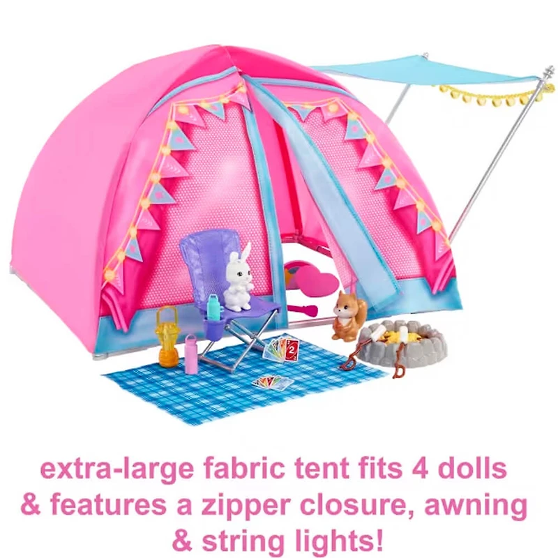 Barbie It Takes Two Camping Playset