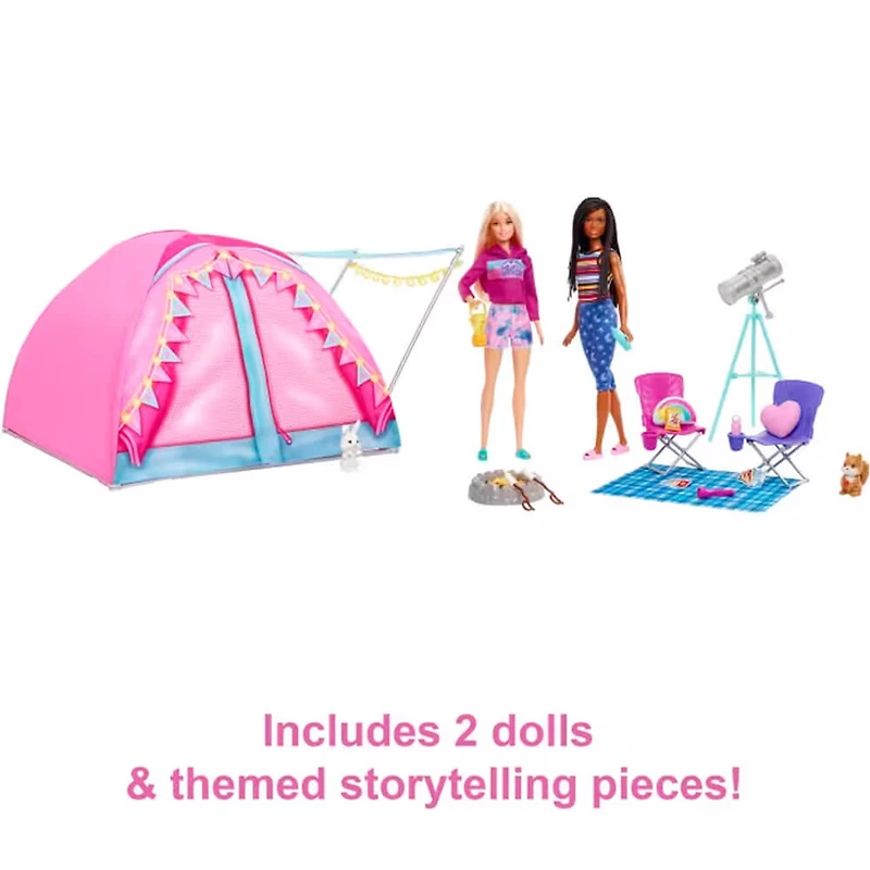 Barbie It Takes Two Camping Playset
