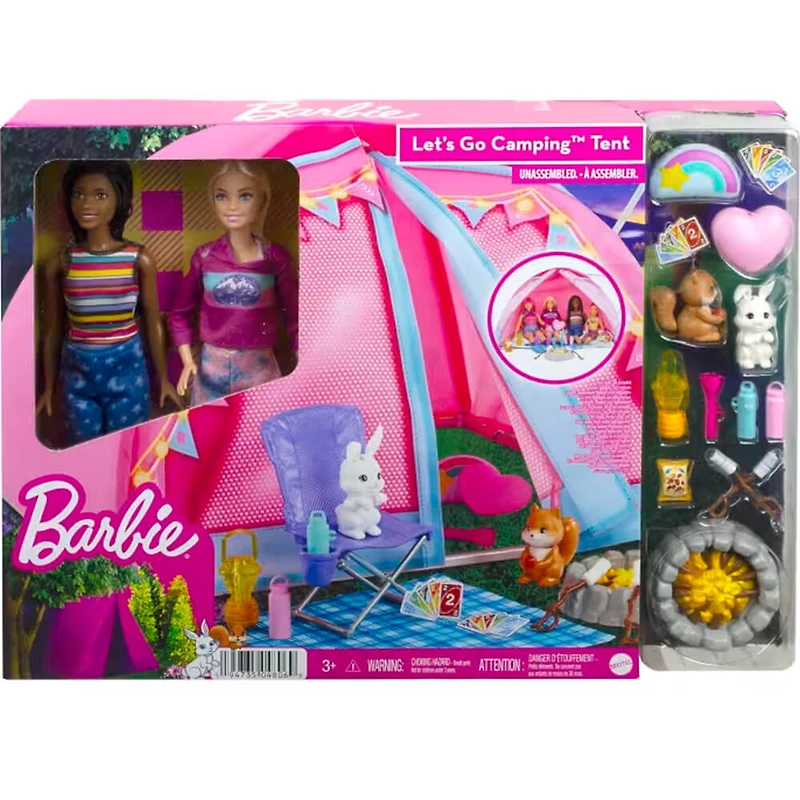 Barbie It Takes Two Camping Playset