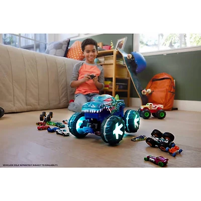 Hot Wheels Monster Trucks Power Smashers - MEGA-Wrex Alive RC
