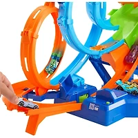Hot Wheels Action 4-Loop Crash Out Track Set