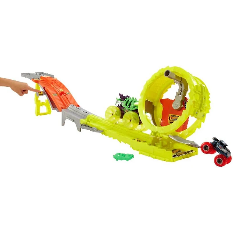 Hot Wheels Monster Trucks Power Smashers Track Set