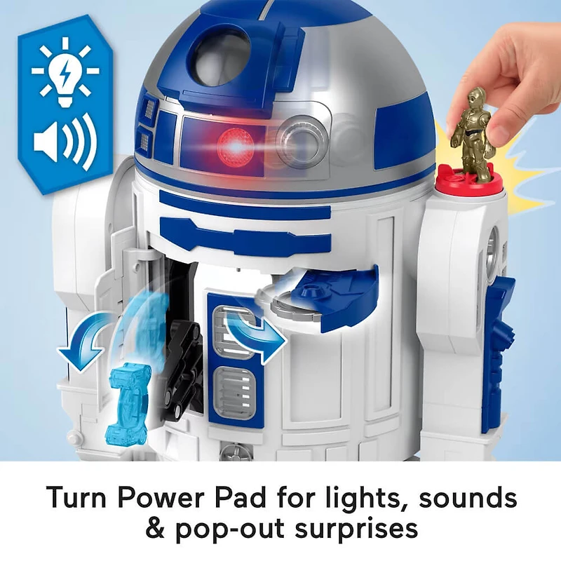 Imaginext Star Wars R2-D2 with C-3Po Character Key 