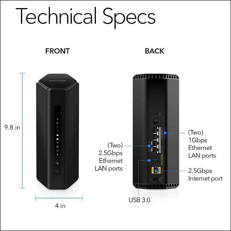 Nighthawk BE9300 Tri-Band Router