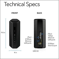 Nighthawk BE9300 Tri-Band Router