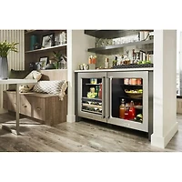 5.2 Cu. Ft. Stainless Built-In Undercounter Refrigerator