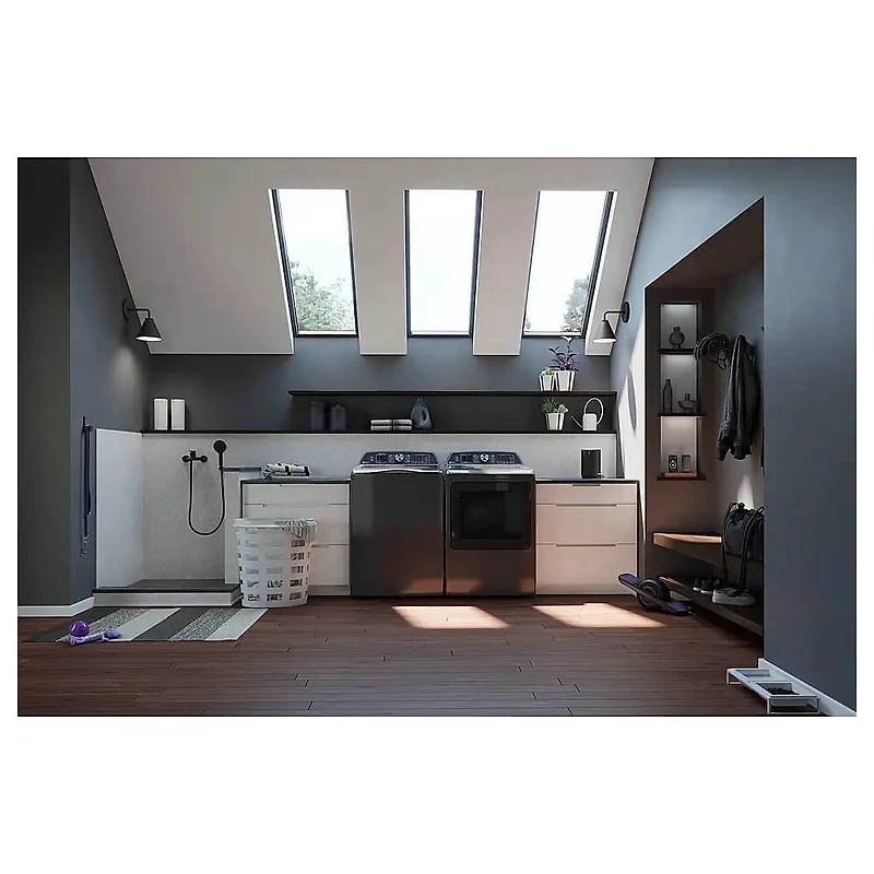 5.3 Cu. Ft. High Efficiency Diamond Gray Top Load Washer