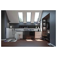 5.3 Cu. Ft. High Efficiency Diamond Gray Top Load Washer