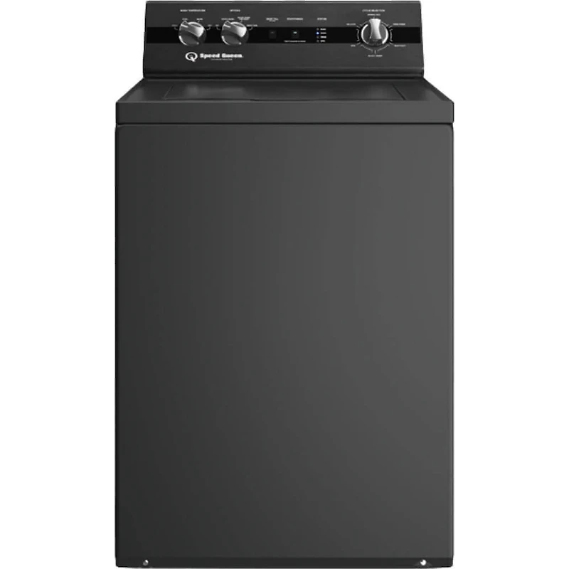 Matte Black Top Load Washer/Dryer Pair