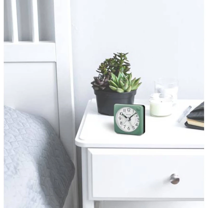 Ultra Small Travel Alarm Verde Green - OPEN BOX