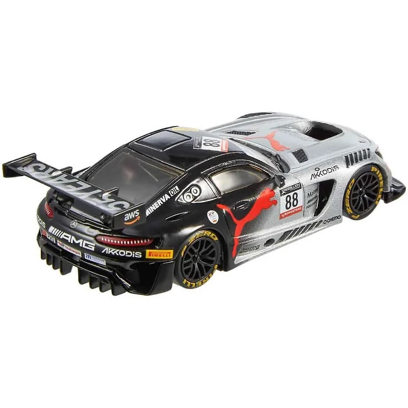 Hot Wheels Premium Real Riders Mercedes-AMG GT3 Collectible Toy Car
