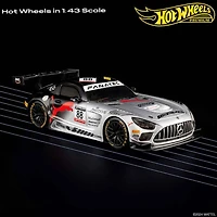 Hot Wheels Premium Real Riders Mercedes-AMG GT3 Collectible Toy Car