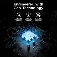 SpeedBoost 65W USB-C PD GaN Laptop Wall Charger with PPS - White