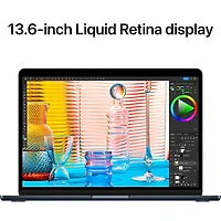 13.6 inch MacBook Air - M2 Chip - 8GB/512GB (Mid 2022, Midnight) - Recertified