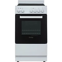 2.05 Cu. Ft. White Freestanding Electric Range