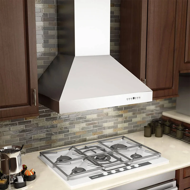 30 inch Stainless Professional Series Convertible Ducted Wall Mount Range Hood