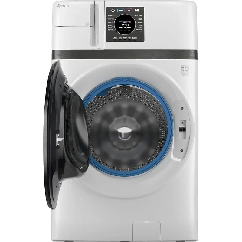 4.6 Cu. Ft. White High-Efficiency Smart Combo Electric Washer/Dryer