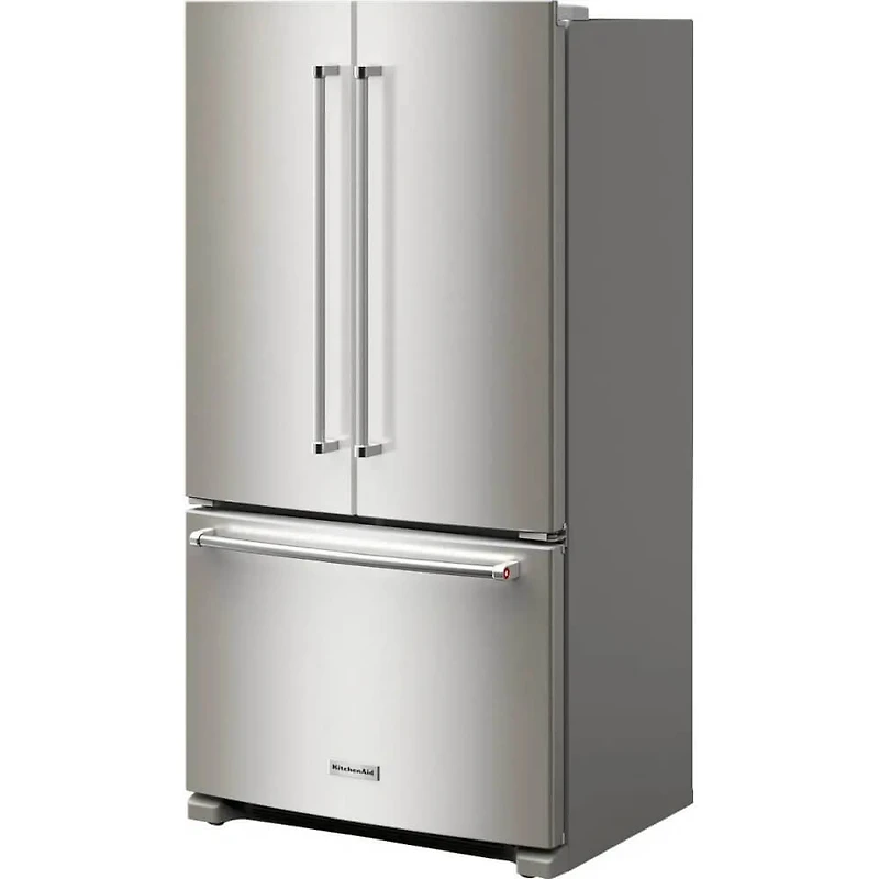20 Cu. Ft. Stainless 3-Door French Door Counter Depth Refrigerator
