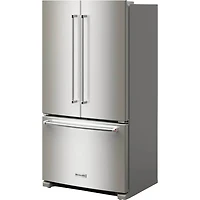 20 Cu. Ft. Stainless 3-Door French Door Counter Depth Refrigerator