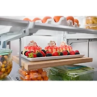 20 Cu. Ft. Stainless 3-Door French Door Counter Depth Refrigerator