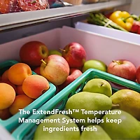 20 Cu. Ft. Stainless 3-Door French Door Counter Depth Refrigerator