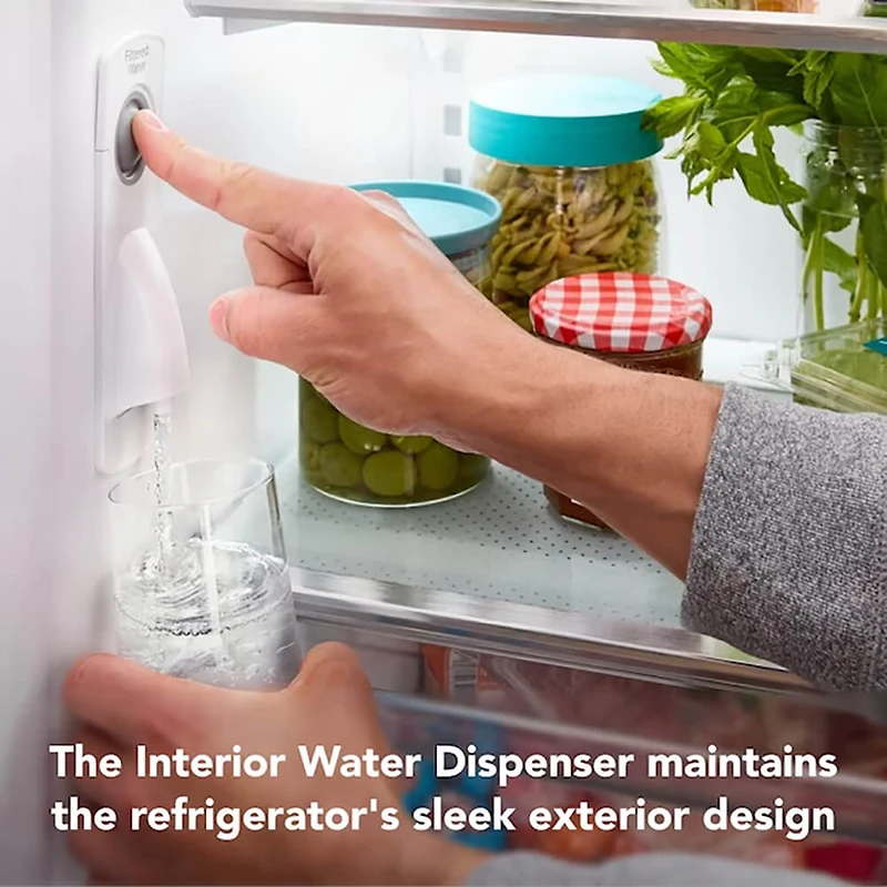 20 Cu. Ft. Stainless 3-Door French Door Counter Depth Refrigerator