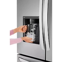 26 Cu. Ft. Stainless Counter-Depth French Door Smart Refrigerator