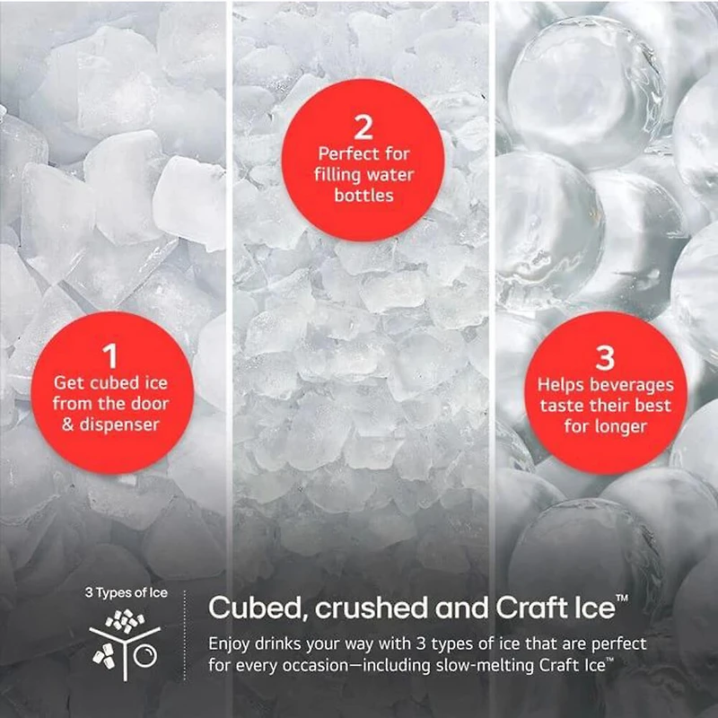 26 Cu. Ft. Stainless Counter-Depth French Door Smart Refrigerator