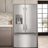 24.7 Cu. Ft. Stainless 3-Door French Door Refrigerator
