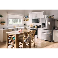 24.5 Cu. Ft. Stainless 4-Door French Door Refrigerator