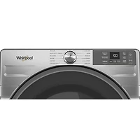 7.4 Cu. Ft. Radiant Silver Front Load Smart Electric Dryer