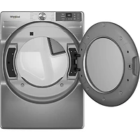 7.4 Cu. Ft. Radiant Silver Front Load Smart Electric Dryer