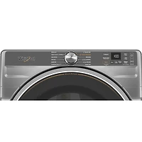 7.4 Cu. Ft. Radiant Silver Smart Front Load Electric Dryer with Steam