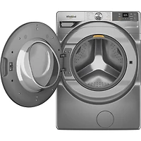 4.5 Cu. Ft. Radiant Silver Front Load Smart Washer